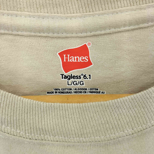 ヘインズ Hanes Welcome Bacl Carter フォトプリントクルーネック 半袖Tシャツ カットソー メンズ  XL